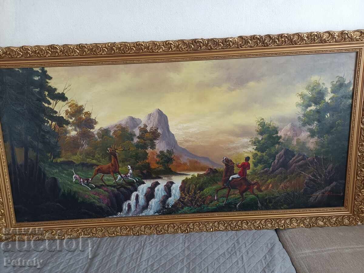 Μεγάλη ελαιογραφία με τιμή 350.00 BGN | € 178.95