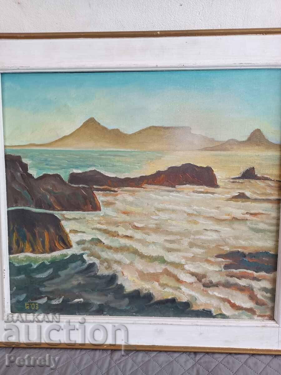 Παλιά ελαιογραφία με τιμή 150.00 BGN | € 76.69 Παλιά ελαιογραφία με τιμή 150.00 BGN | € 76.69