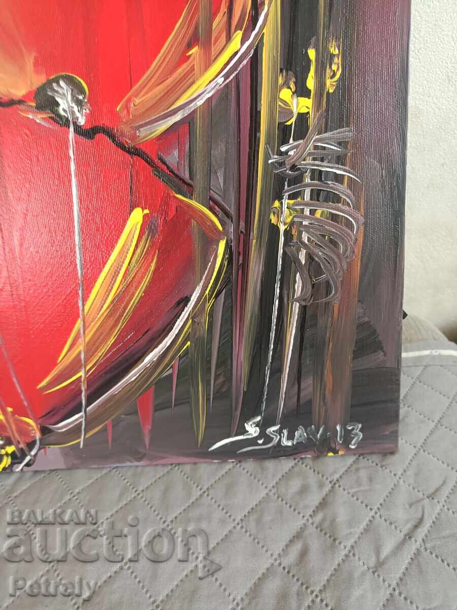 Oil painting with price 120.00 BGN | € 61.36 Oil painting with price 120.00 BGN | € 61.36