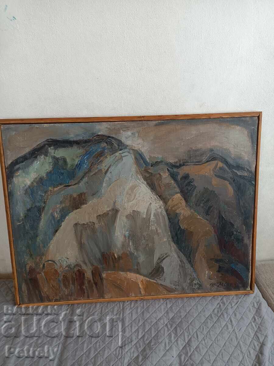 Old oil painting Old oil painting