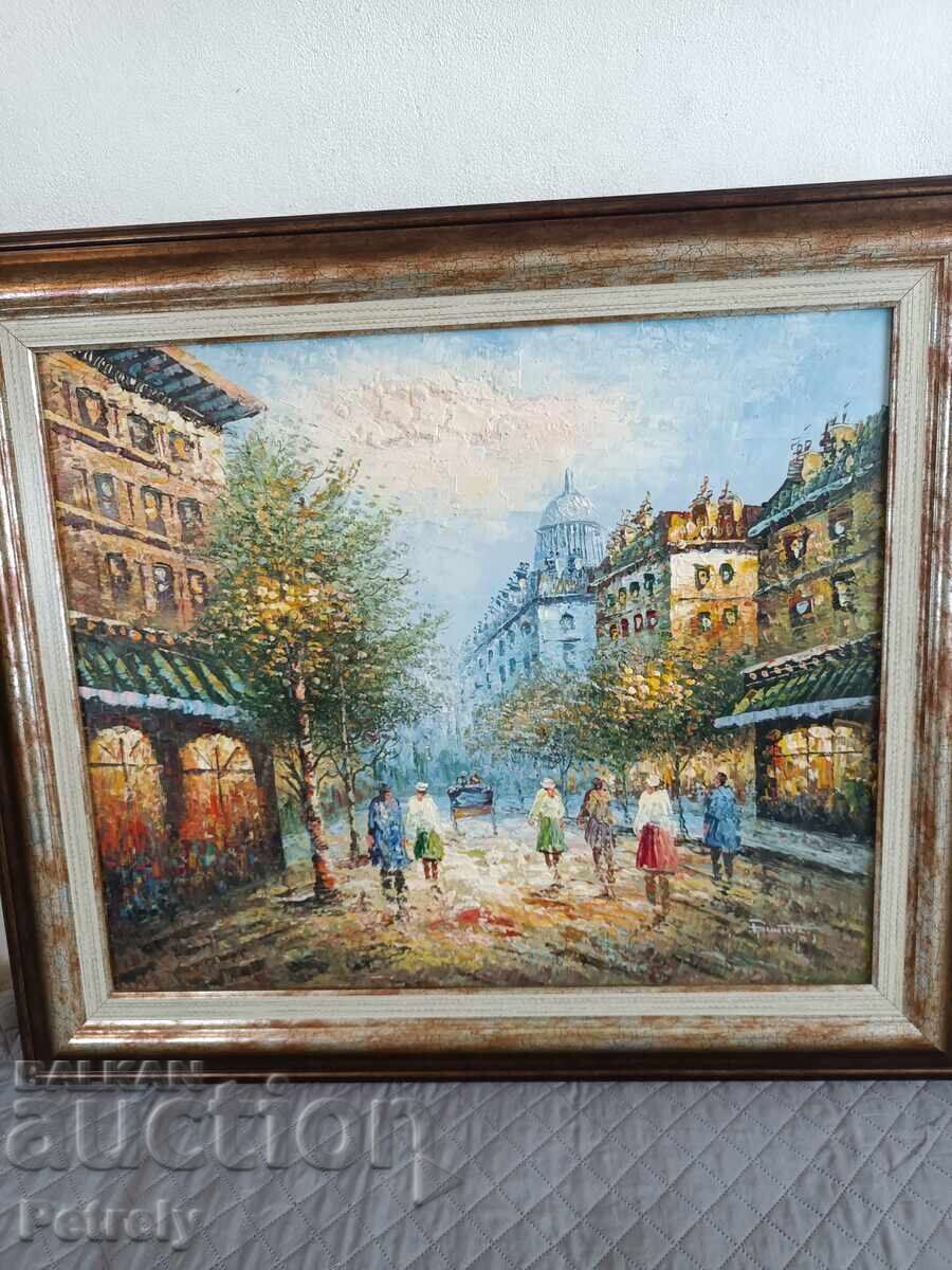 Παράδοση Παλιά ελαιογραφία Παράδοση Παλιά ελαιογραφία