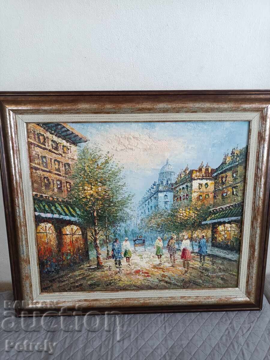 Παλιά ελαιογραφία Παλιά ελαιογραφία