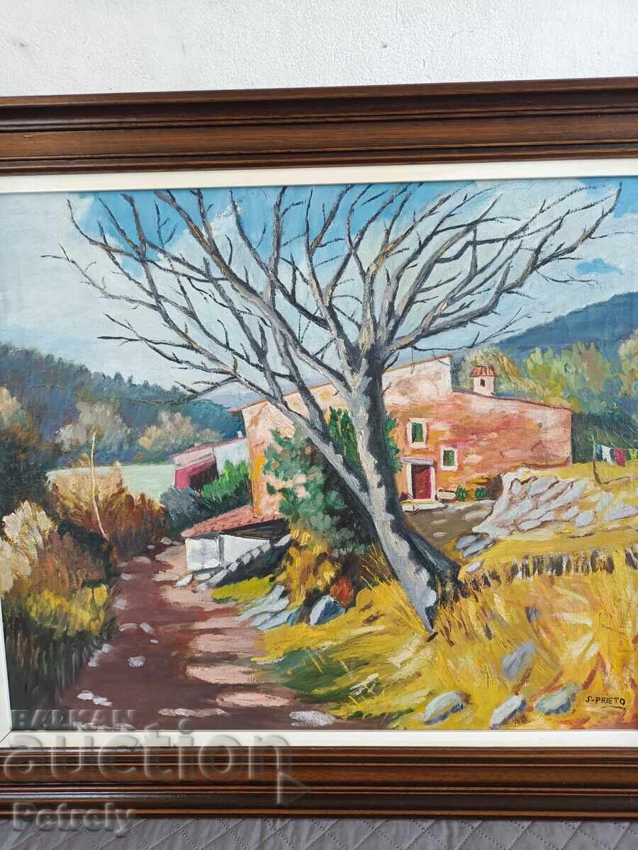 Παλιά ελαιογραφία με τιμή 220.00 BGN | € 112.48