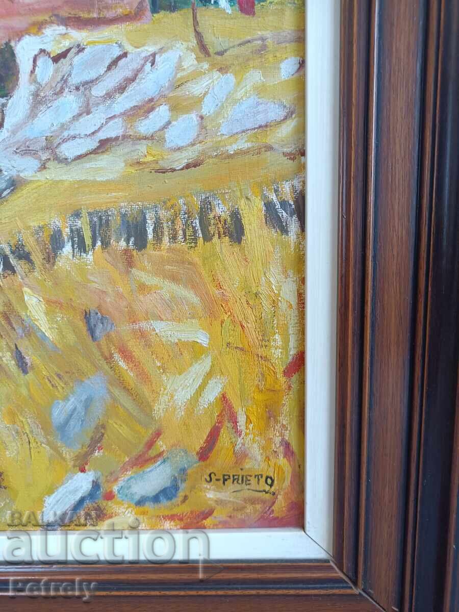 Δημοπρασία Παλιά ελαιογραφία