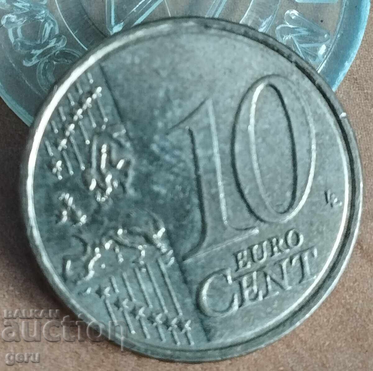 10 λεπτά Ευρώ Ελλάδας 2007 j83 με τιμή 0.27 BGN | € 0.14 10 λεπτά Ευρώ Ελλάδας 2007 j83 με τιμή 0.27 BGN | € 0.14