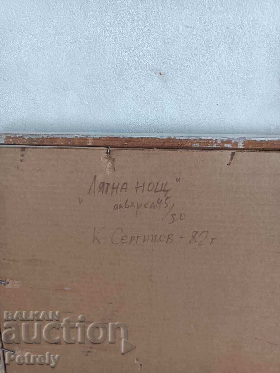 Delivery of Old painting