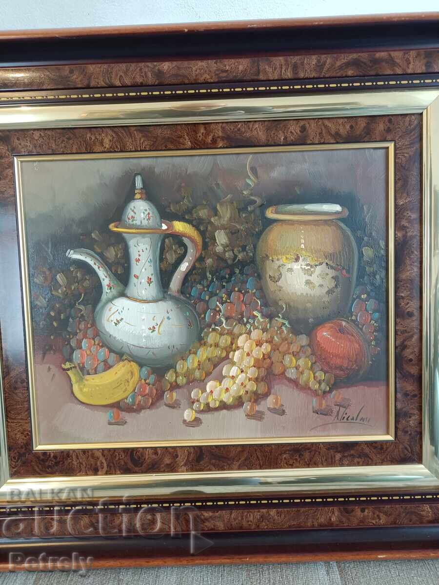 Παλιά ελαιογραφία με τιμή 250.00 BGN | € 127.82 Παλιά ελαιογραφία με τιμή 250.00 BGN | € 127.82