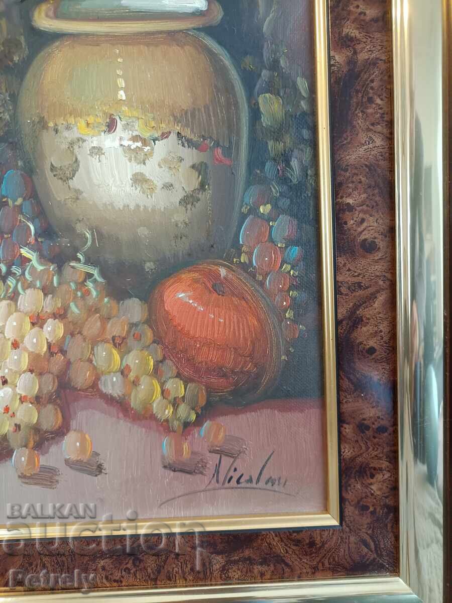 Δημοπρασία Παλιά ελαιογραφία Δημοπρασία Παλιά ελαιογραφία