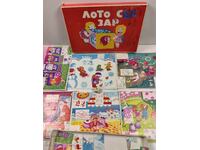 SOCIAL BOARD GAME FOR KIDS IN A BOX HEMUS LOTTO WITH DICE