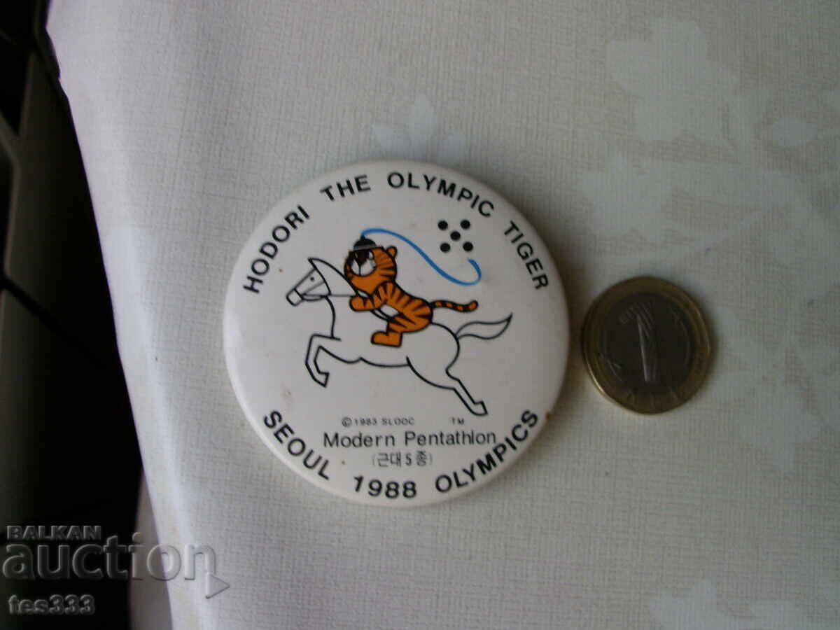 Auction Seoul 88 Olympic Badge Auction Seoul 88 Olympic Badge