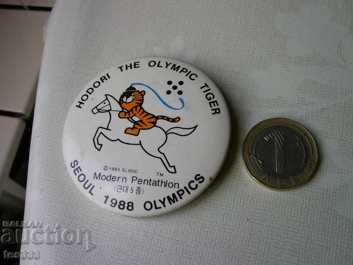 Seoul 88 Olympic Badge Seoul 88 Olympic Badge