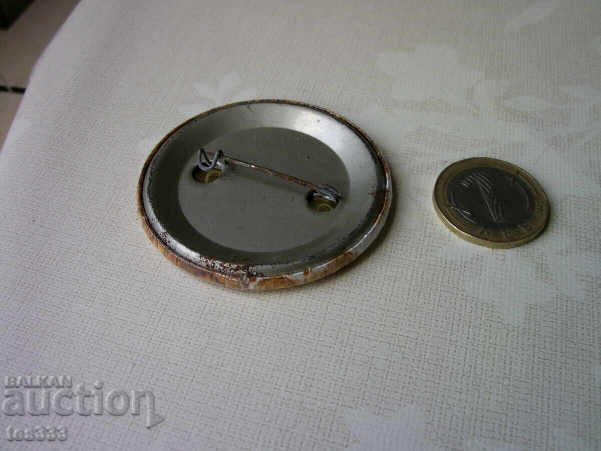 Delivery of Barcelona 92 Bulgaria Olympic Badge Delivery of Barcelona 92 Bulgaria Olympic Badge