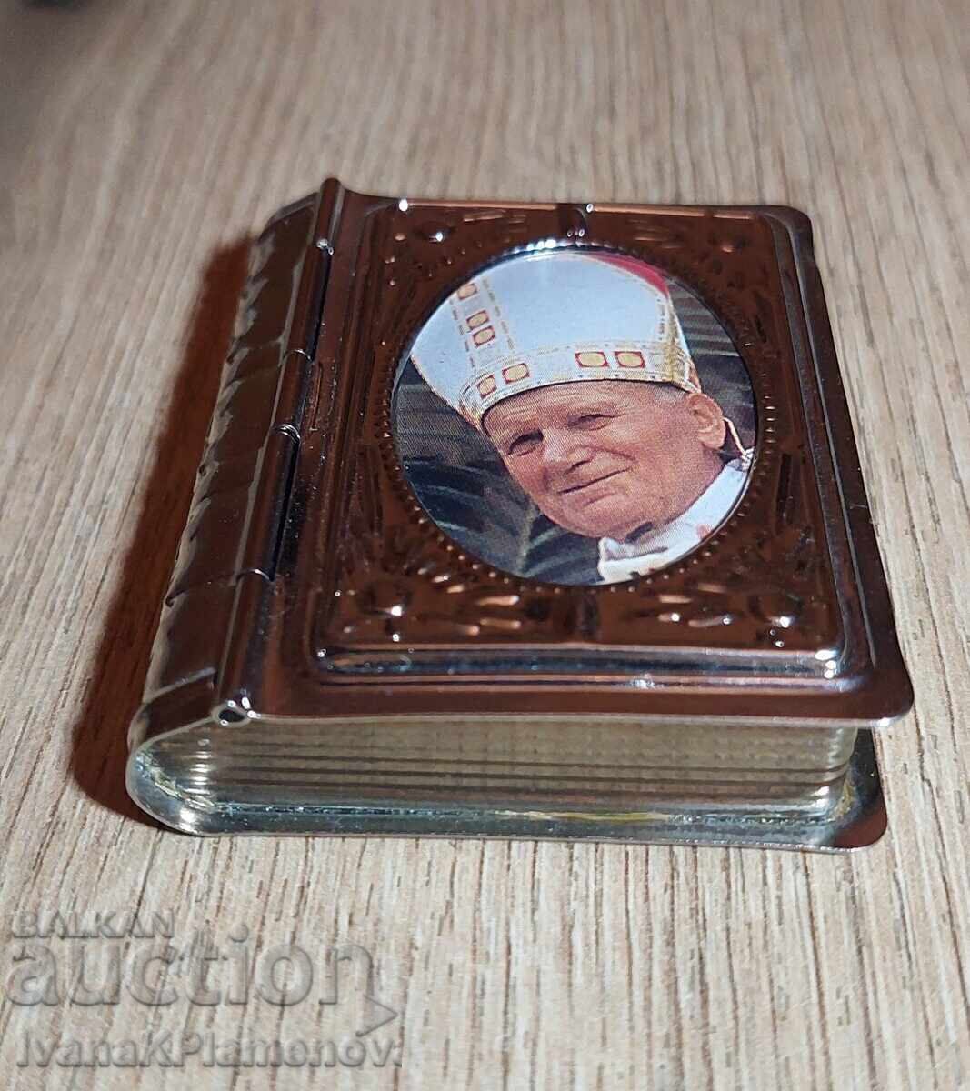 Μεταλλικό κουτί από το Βατικανό για συλλέκτες, άριστο με τιμή 22.00 BGN | € 11.25