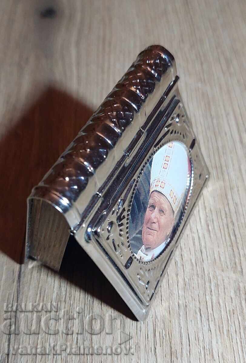 Μεταλλικό κουτί από το Βατικανό για συλλέκτες, άριστο - 6