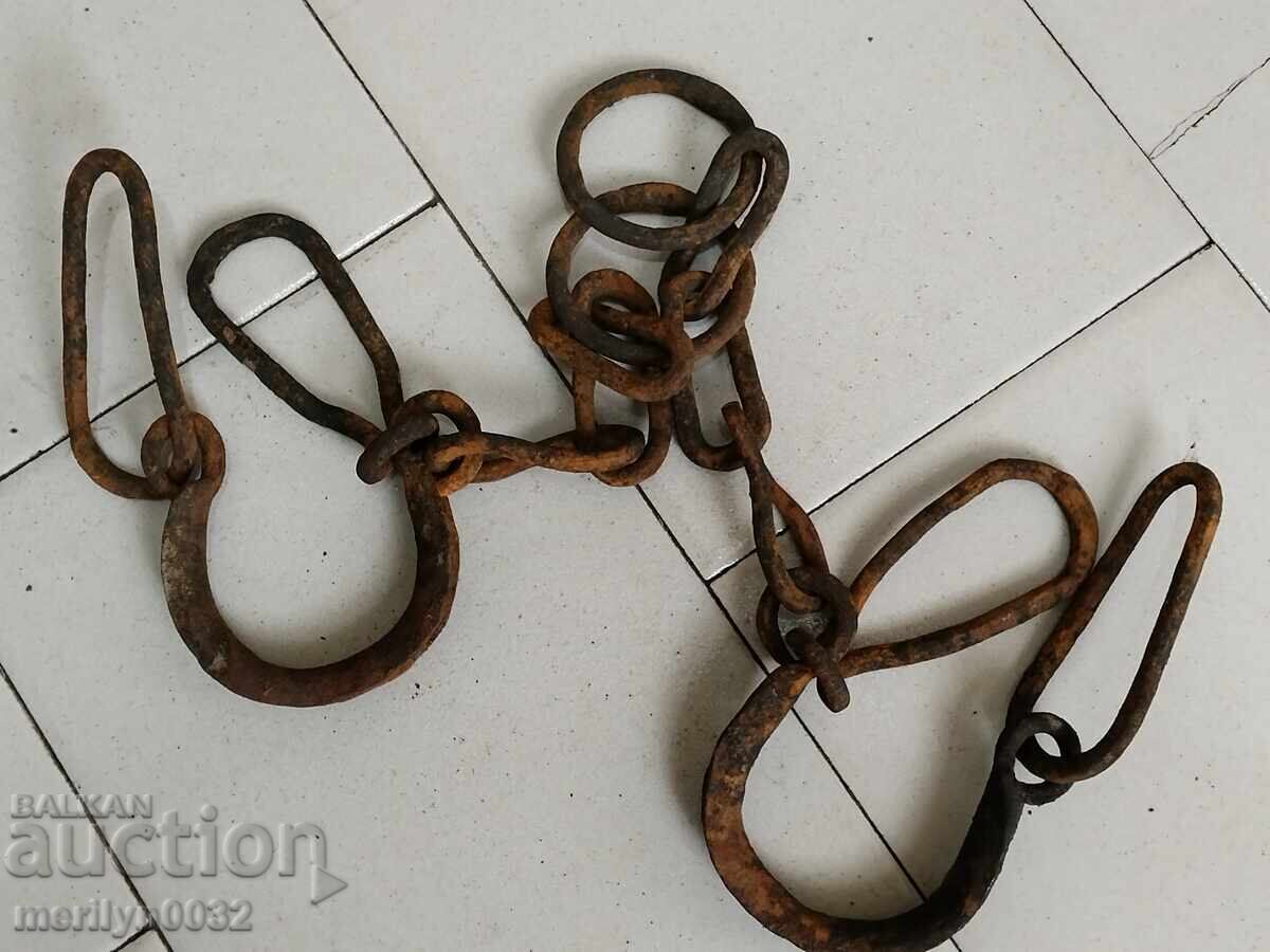 Shackles, fetters, shackles, handcuffs, chain, wrought iron - 7 Shackles, fetters, shackles, handcuffs, chain, wrought iron - 7