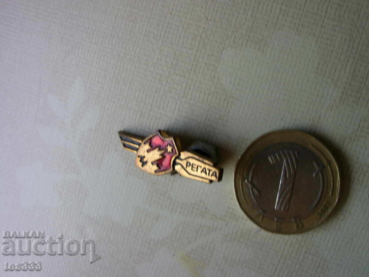 Auction Moscow 80 Regatta Olympic Badge Auction Moscow 80 Regatta Olympic Badge