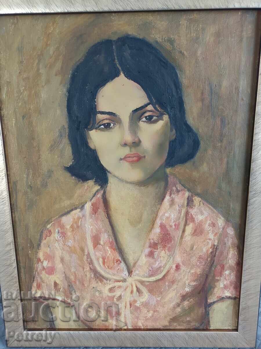 Old oil painting with price 250.00 BGN | € 127.82 Old oil painting with price 250.00 BGN | € 127.82