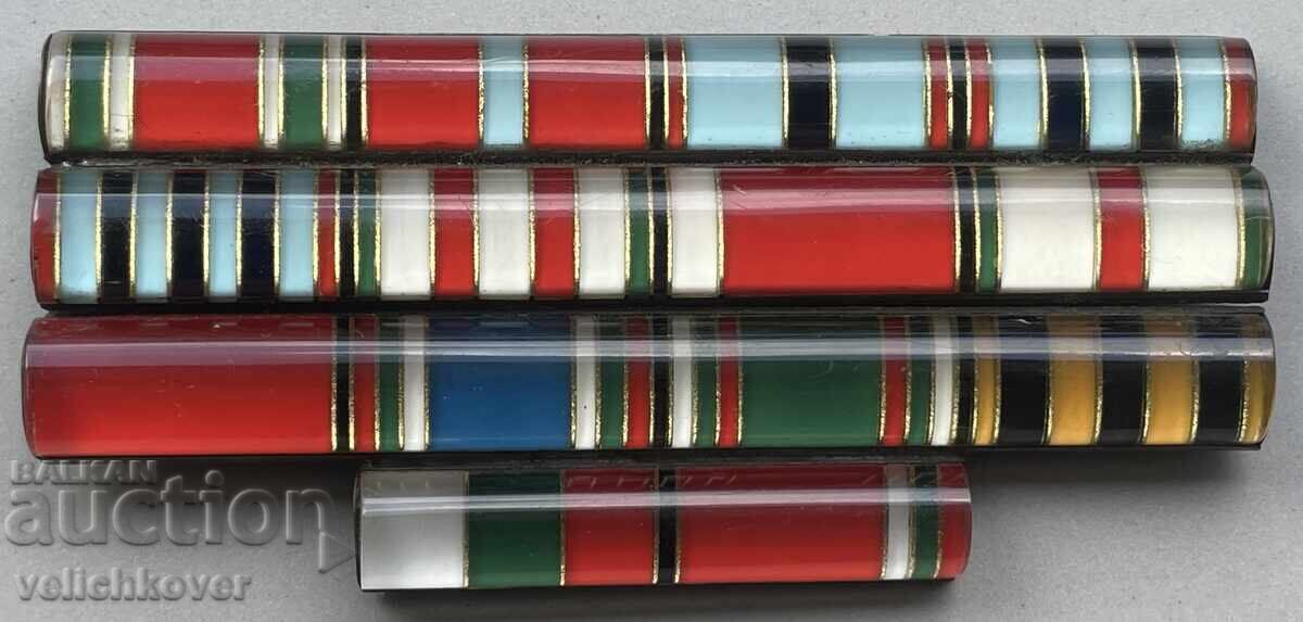 40742 Bulgaria miniature everyday wear orders and medals 40742 Bulgaria miniature everyday wear orders and medals