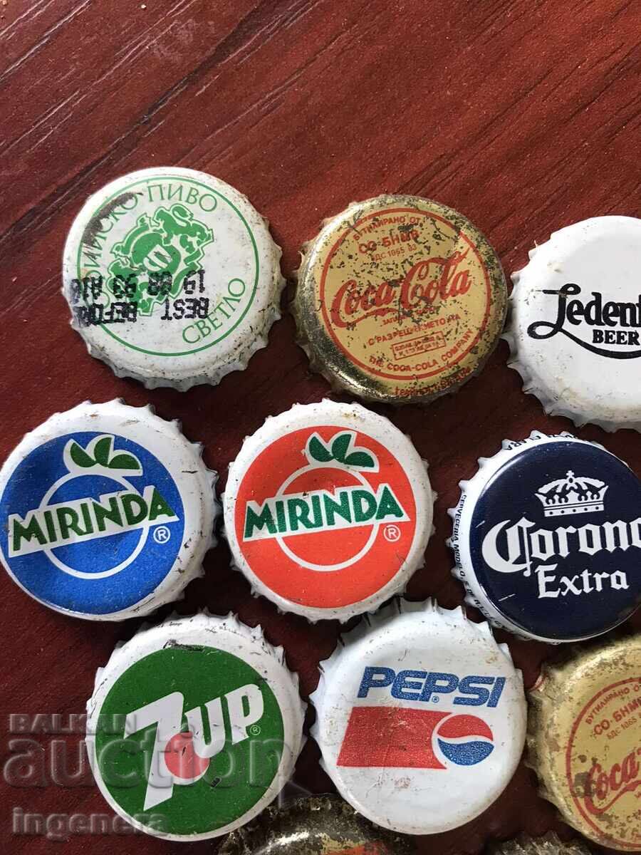 CAPS CAPS OLD - 17 PCS - 5