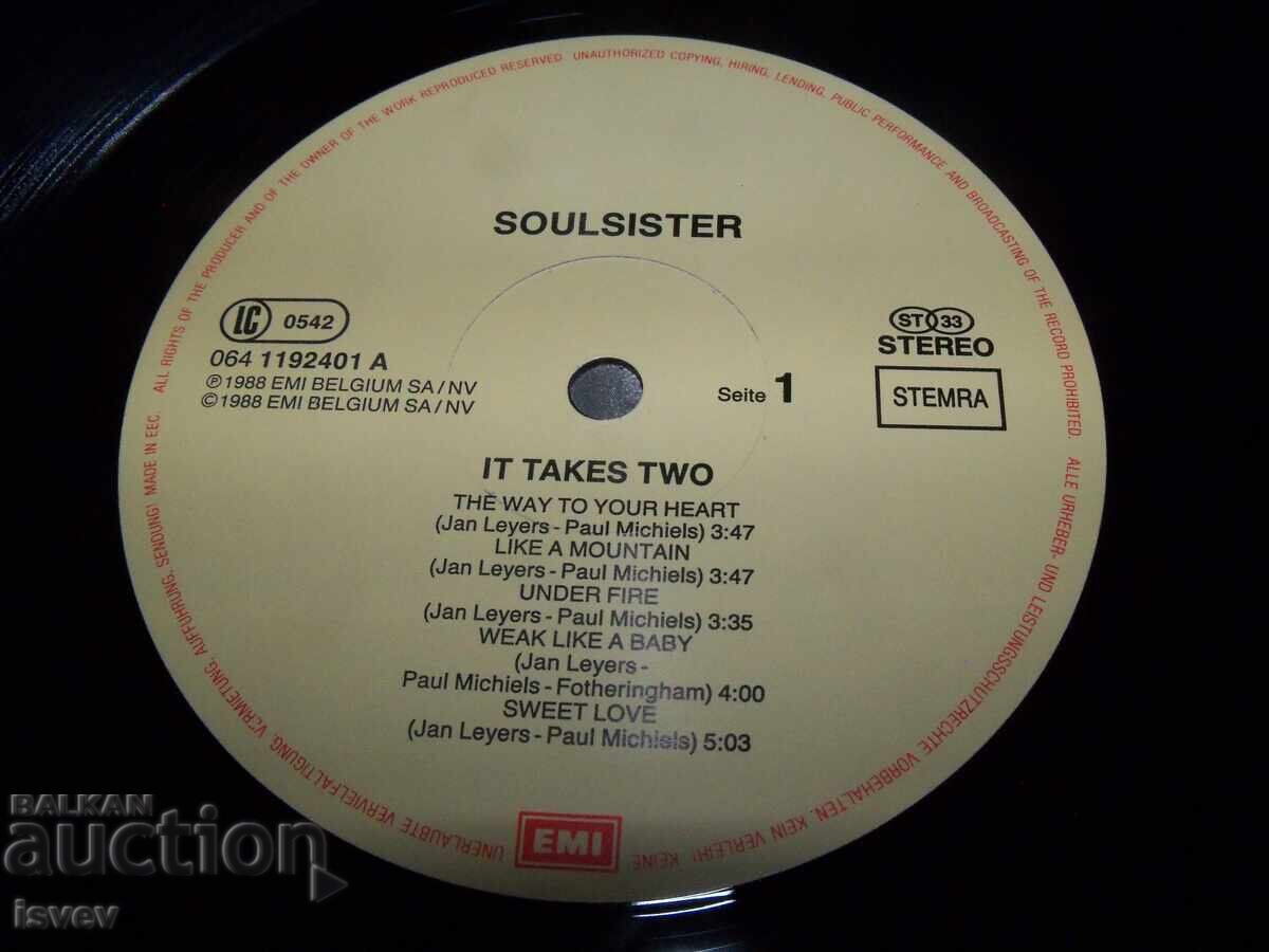 Soulsister – It Takes Two. 1988 - 5