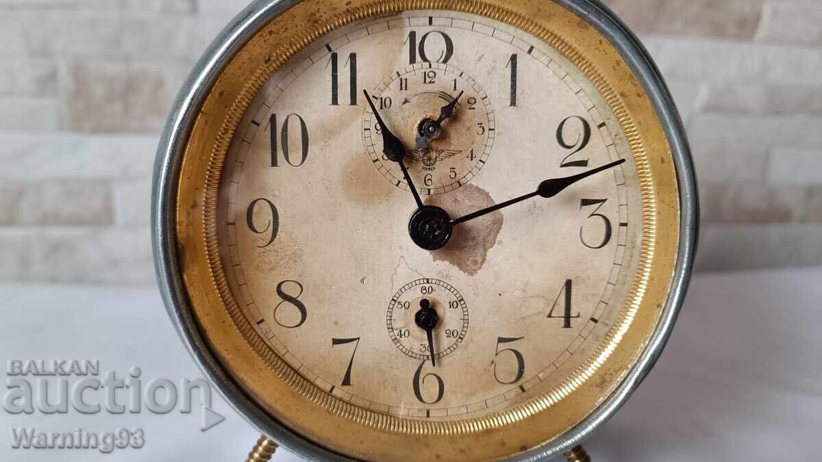 Old German watch / alarm clock - Kienzle Uhren - 1930s with price 60.00 BGN | € 30.68 Old German watch / alarm clock - Kienzle Uhren - 1930s with price 60.00 BGN | € 30.68