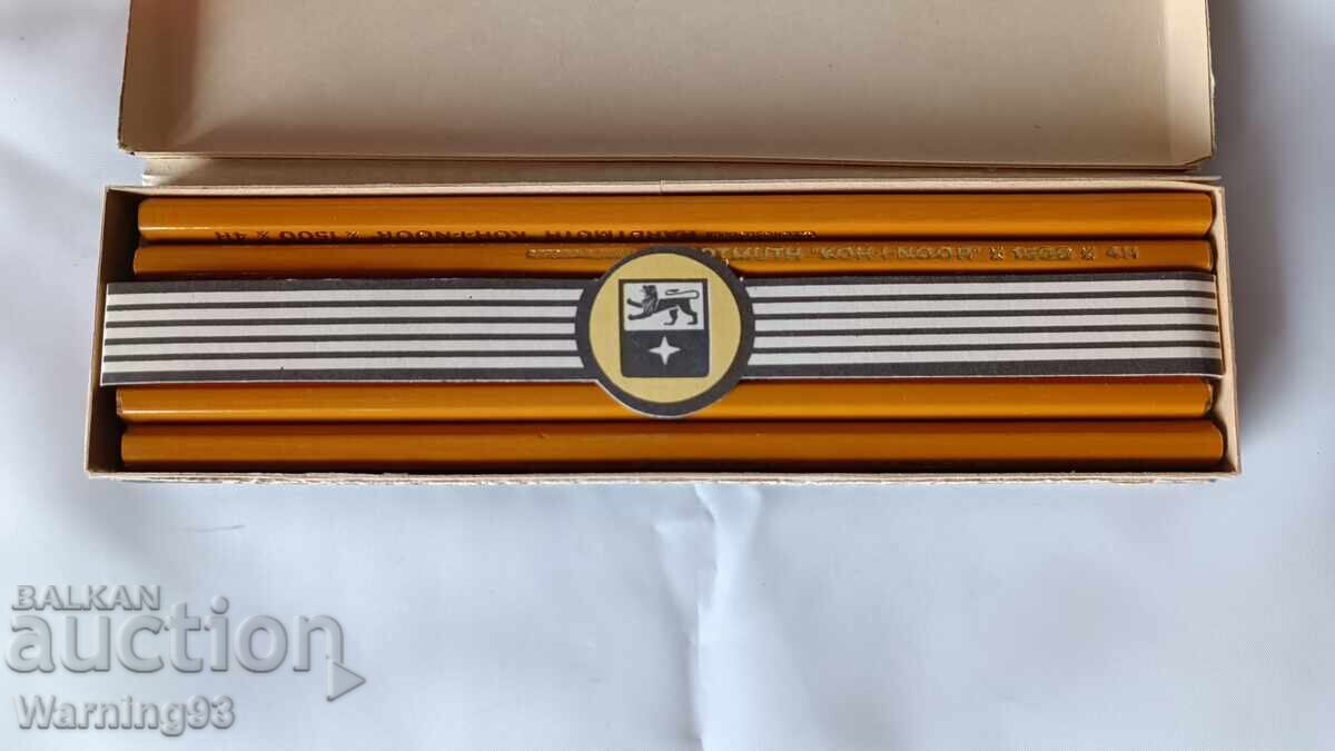 Pencil Box - 12 pcs. - KOH-I-NOOR - Made in Czechoslovakia - 6