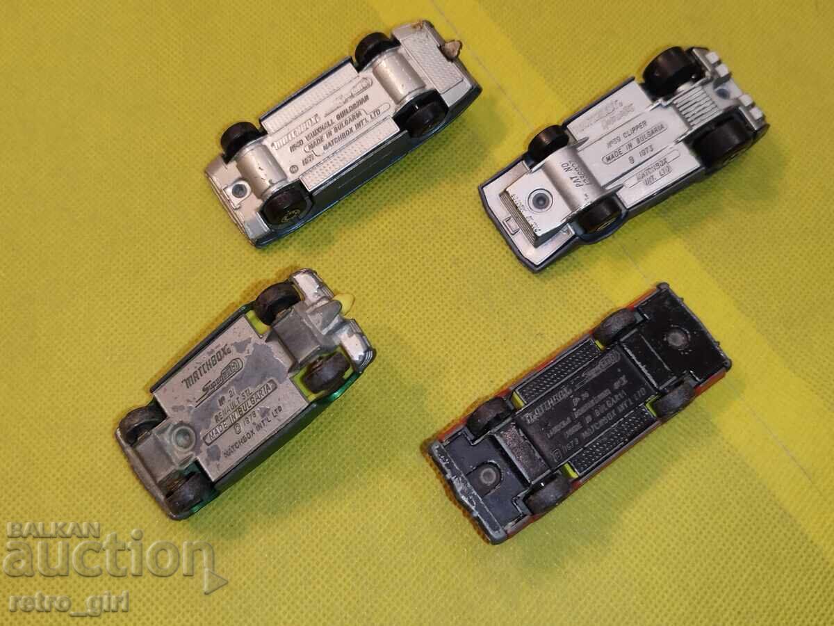 4 броя колички,със забележки,Български " Matchbox". с цена 50.00 лв. | € 25.56