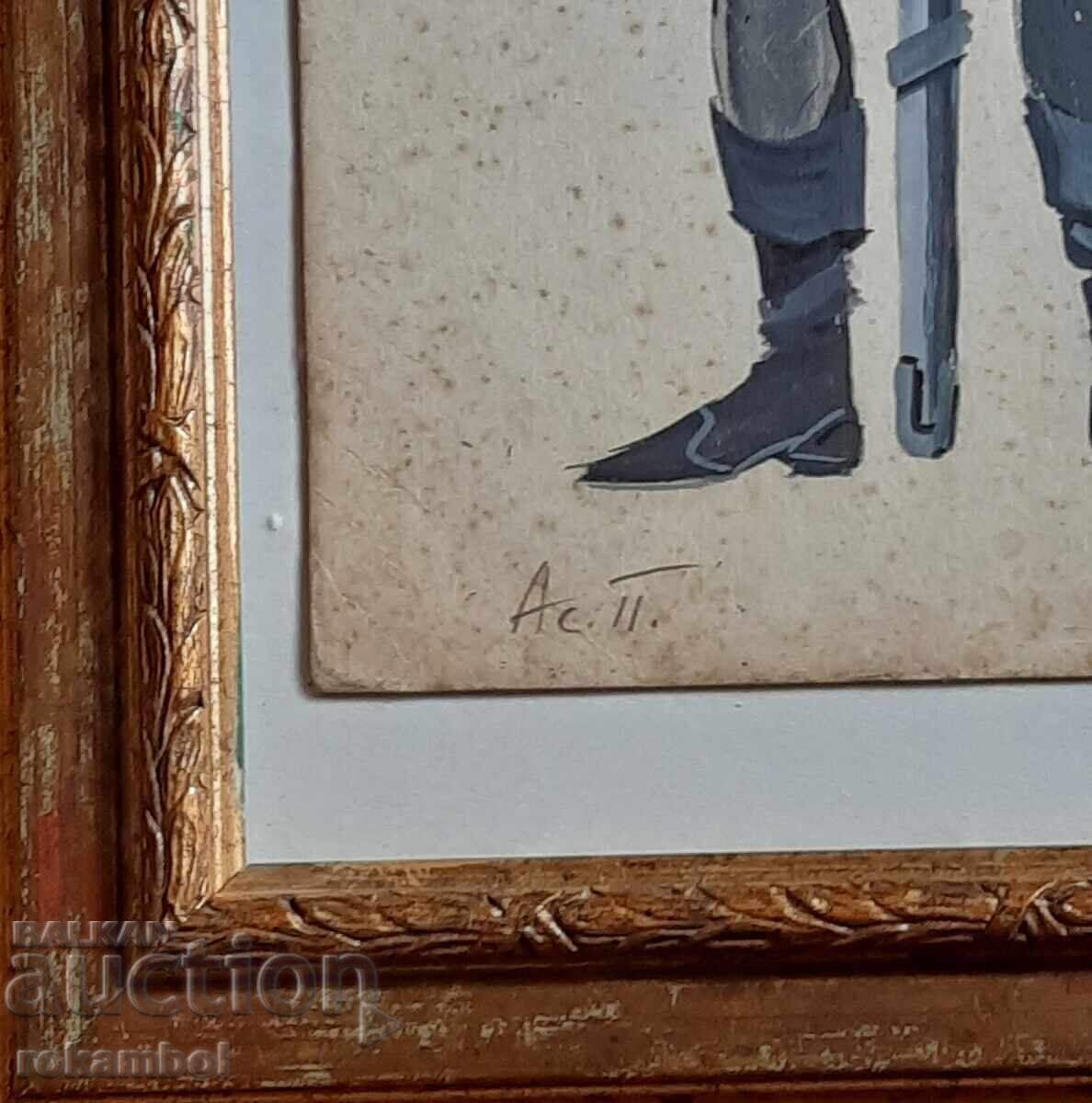 Доставка на Стара картина на худ. Асен Попов 1895-1976г. Доставка на Стара картина на худ. Асен Попов 1895-1976г.