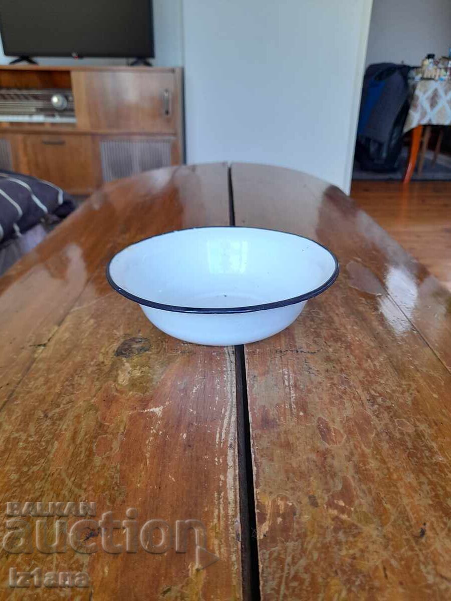 Old enamel bowl Old enamel bowl