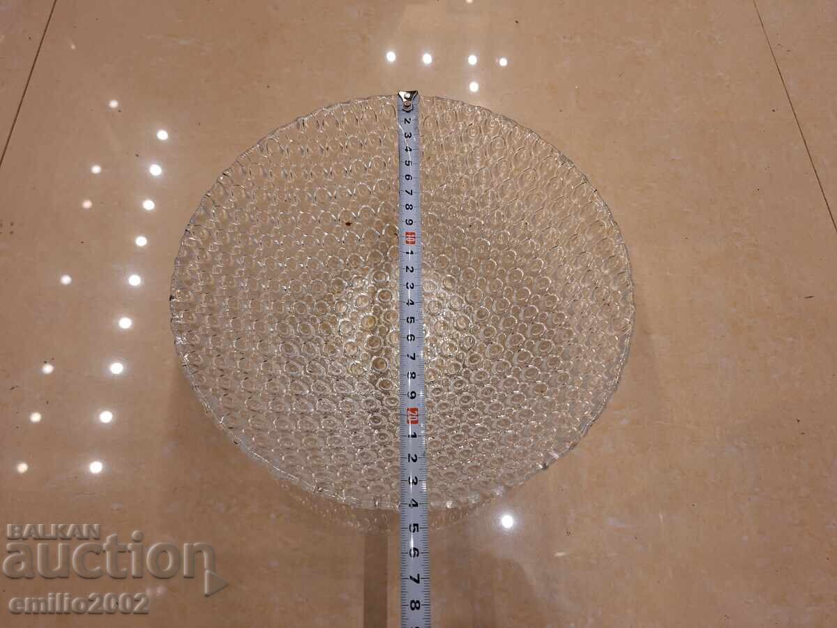 Γυάλινη φρουτιέρα ρετρό κοκ με τιμή 9.00 BGN | € 4.60 Γυάλινη φρουτιέρα ρετρό κοκ με τιμή 9.00 BGN | € 4.60