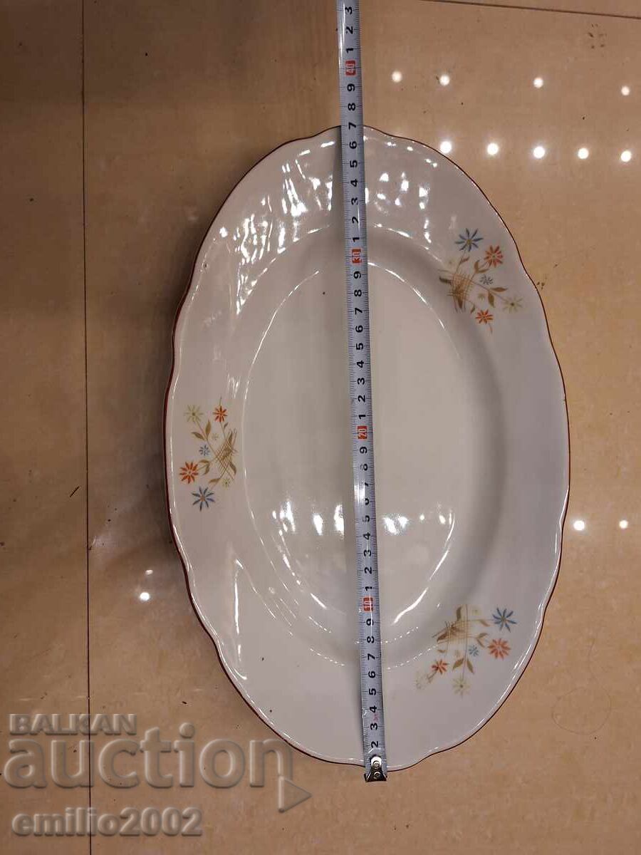 Πορσελάνινο κοκτέιλ πιάτο ρετρό σοσιαλιστικό με τιμή 9.00 BGN | € 4.60