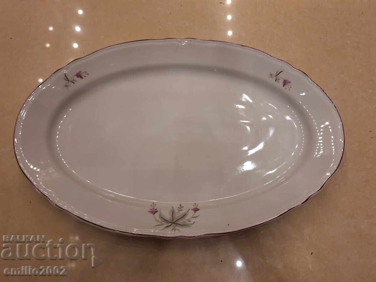 Vintage Soviet Porcelain Cocktail Plate