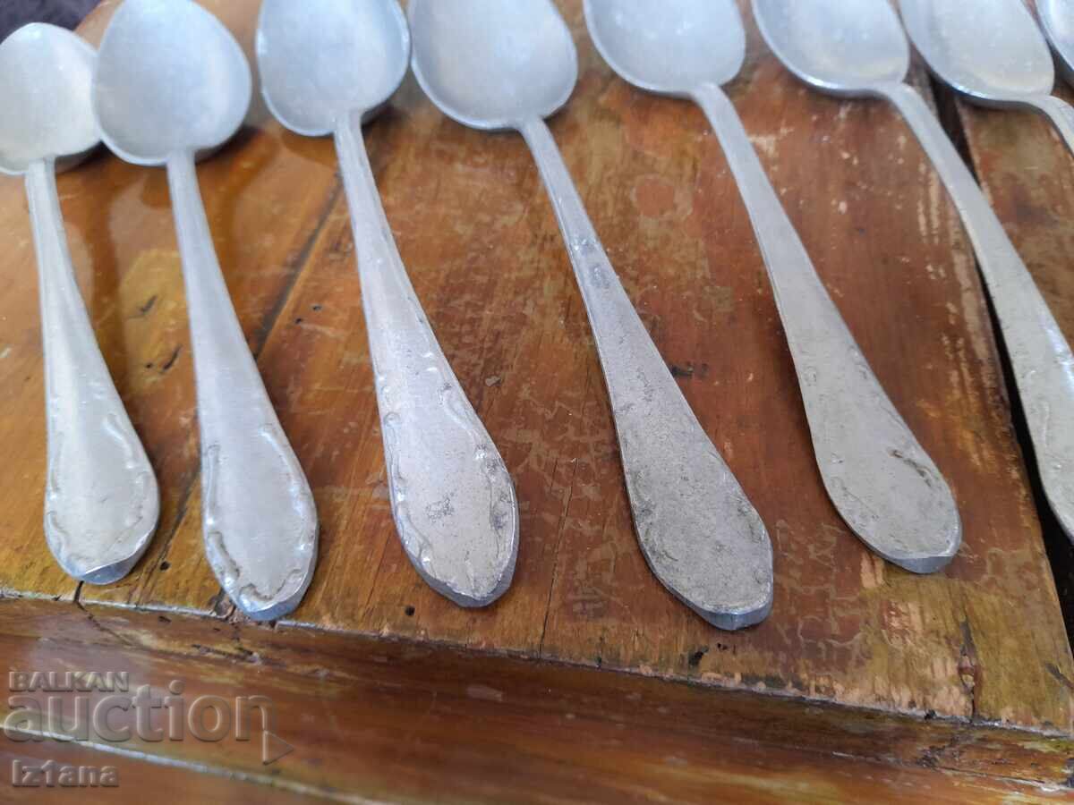 Стари алуминиеви лъжици - 5
