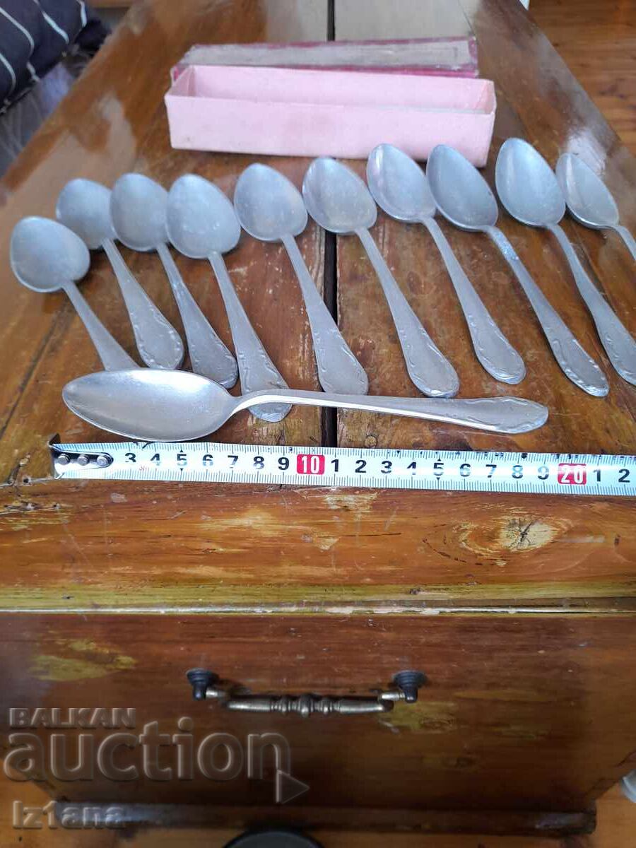 Стари алуминиеви лъжици - 7