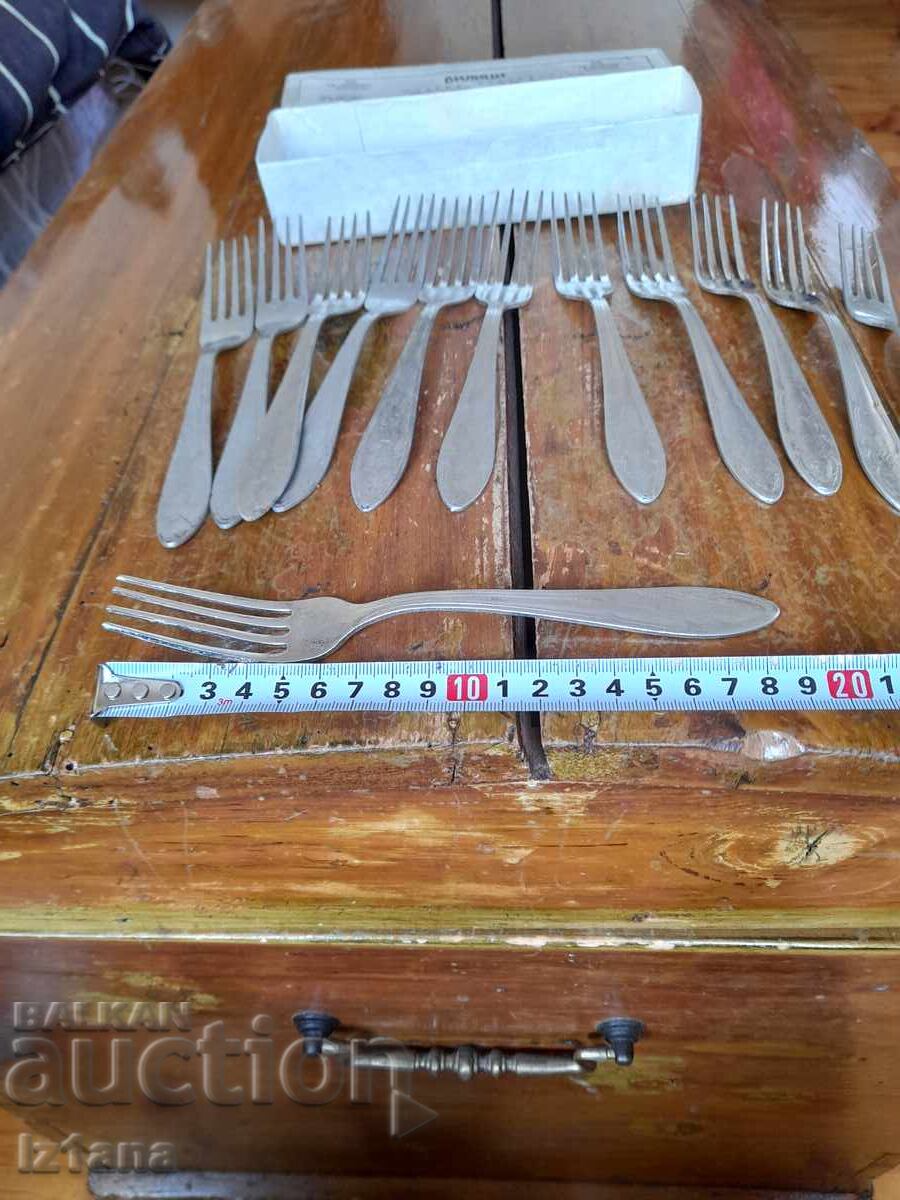 Παλιά κασσιτερωμένα πιρούνια - 6