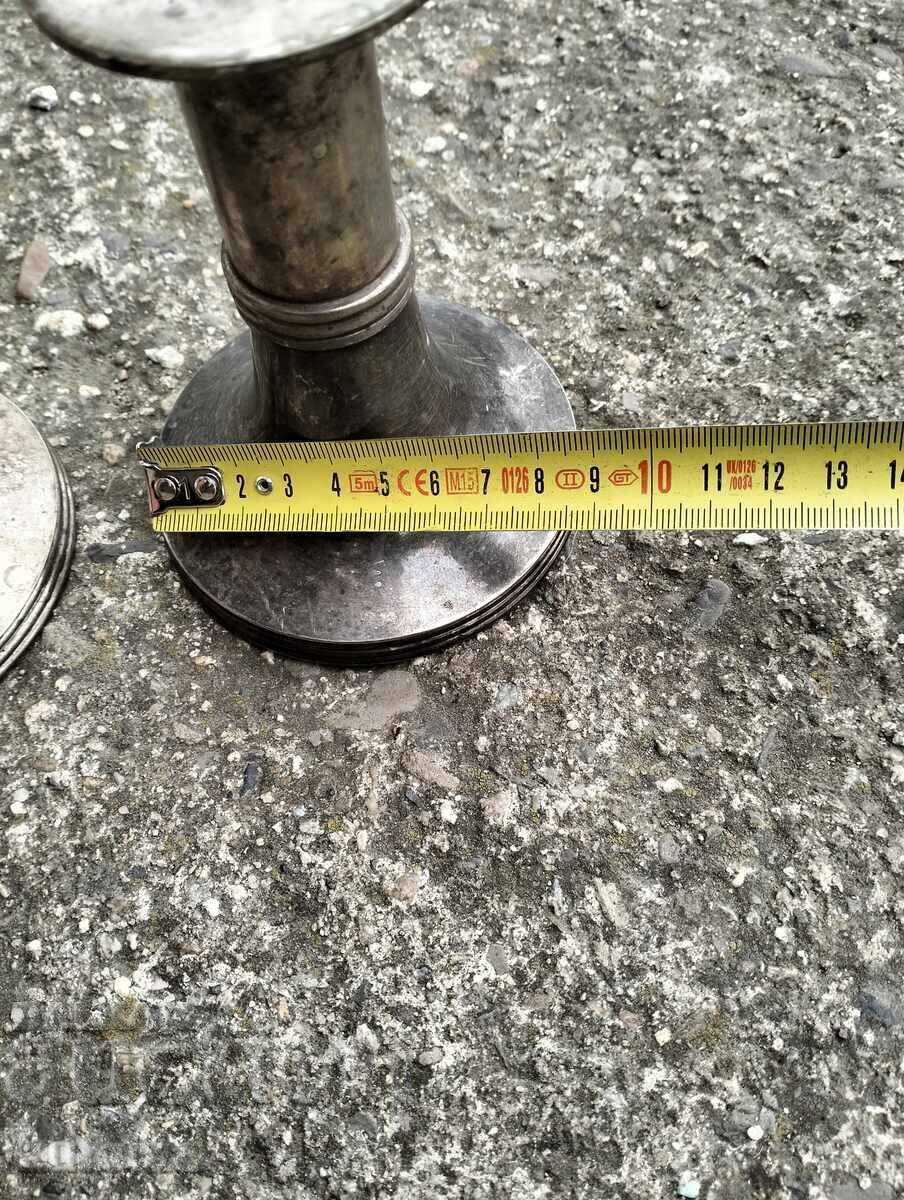 Аукцион Немски колекционерски посребрени свещници