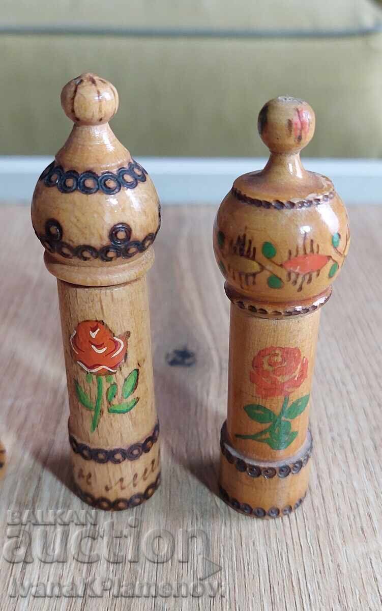 Souvenirs Wooden Retro Amulets for Collectors - 6