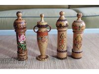 Suveniruri din lemn, talismane retro pentru colecționari