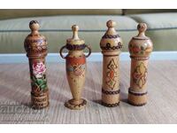 Σουβενίρ ξύλινα φυλαχτά ρετρό για συλλέκτες