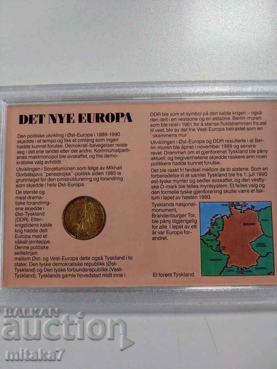 Livrarea 1 timbru 1990, Germania de Est/Vest