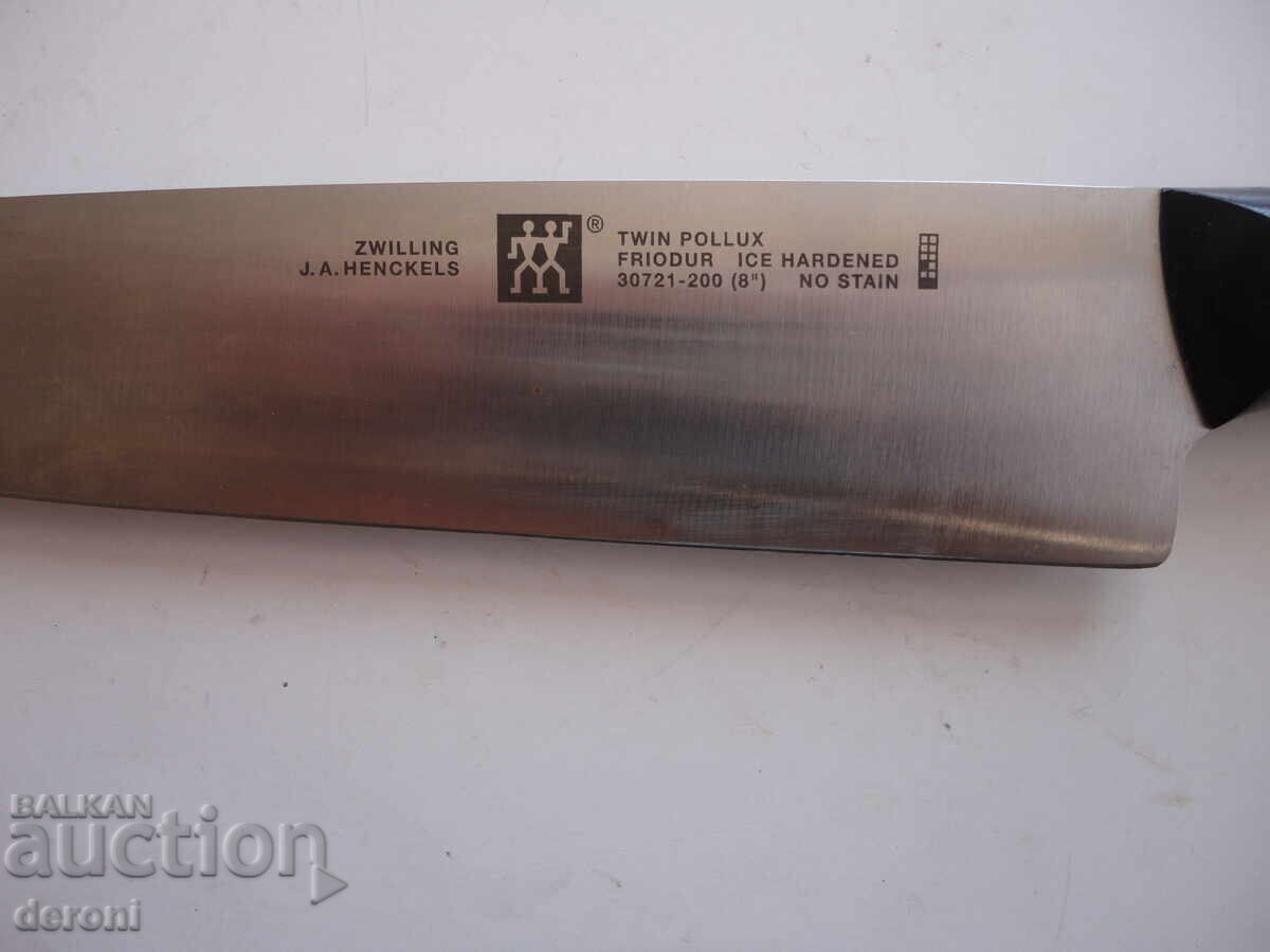 Auction Unique Chef's Knife Henckels Friodur Solingen Auction Unique Chef's Knife Henckels Friodur Solingen