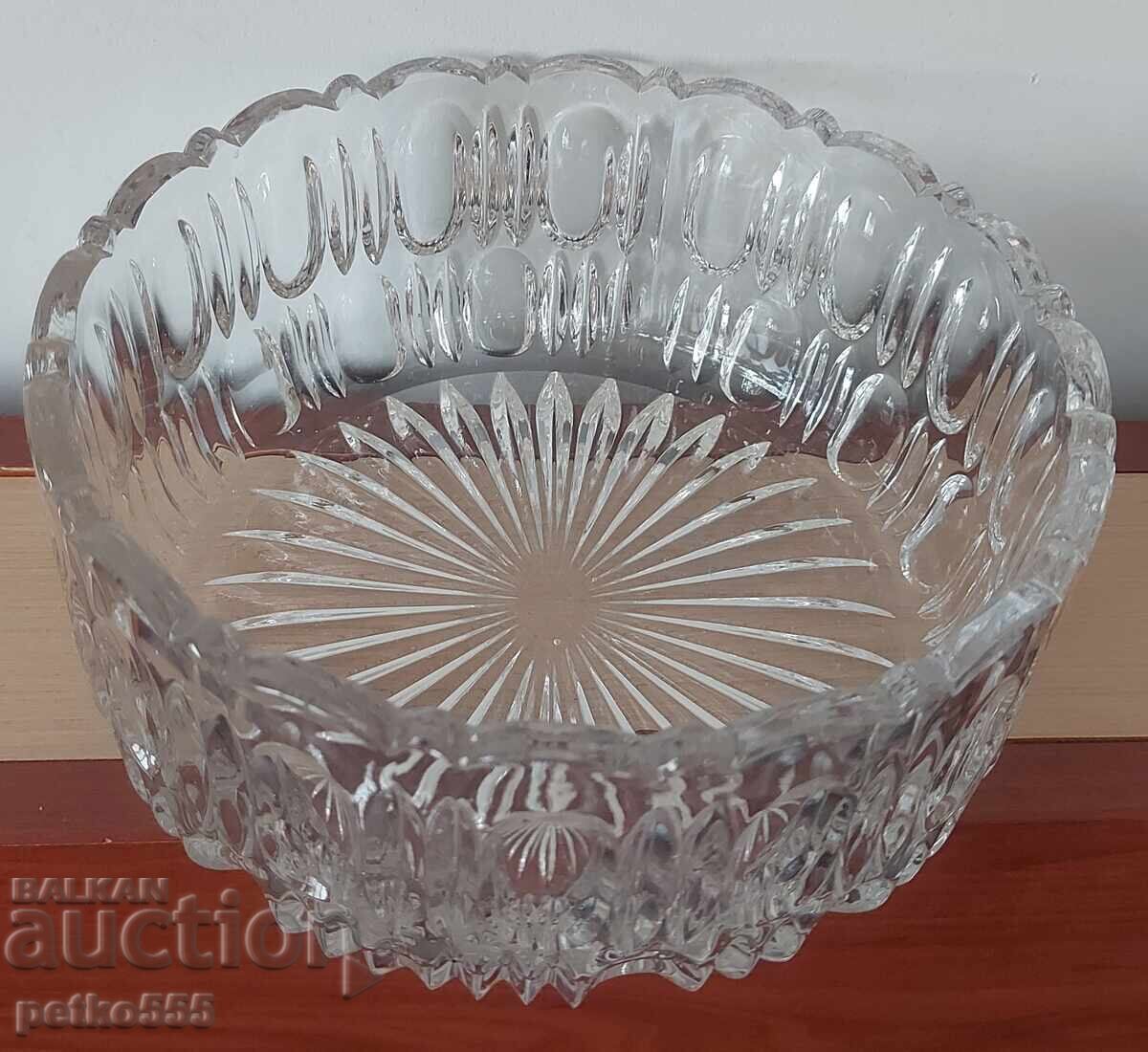 Crystal Bowl Fruit Bowl Candy Dish with price 70.00 BGN | € 35.79 Crystal Bowl Fruit Bowl Candy Dish with price 70.00 BGN | € 35.79