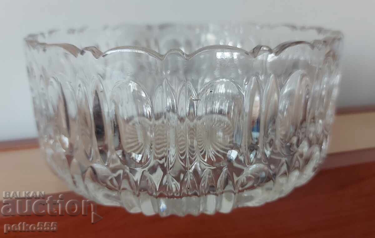 Auction Crystal Bowl Fruit Bowl Candy Dish Auction Crystal Bowl Fruit Bowl Candy Dish