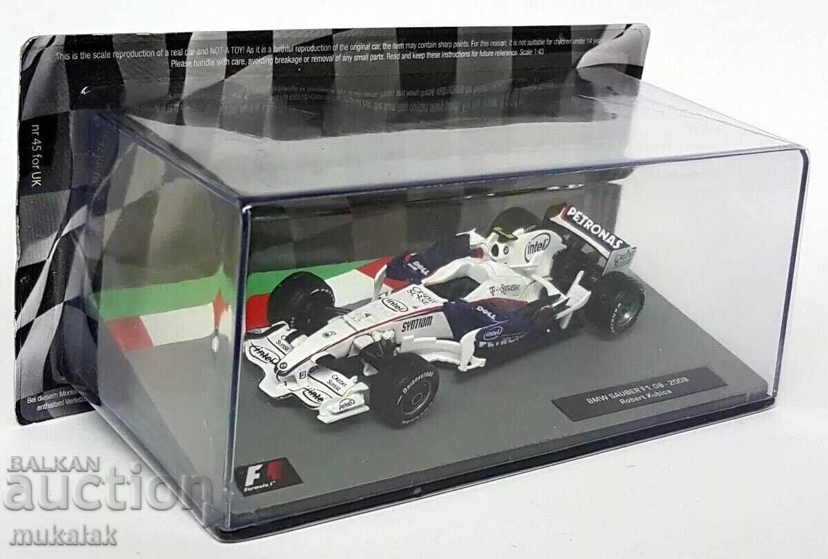 1:43 ATLAS BMW SAUBER F1 2008 ROBERT KUBICA БОЛИД ФОРМУЛА с цена 50.00 лв. | € 25.56 1:43 ATLAS BMW SAUBER F1 2008 ROBERT KUBICA БОЛИД ФОРМУЛА с цена 50.00 лв. | € 25.56