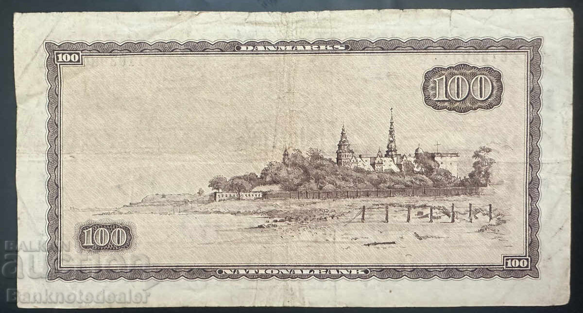 Denmark 100 Kroner 1963-1970 Pick 46 Ref 3990 with price 60.00 BGN | € 30.68