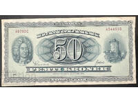 Denmark 50 Kroner 1963-1970 Pick 45 Ref 4510