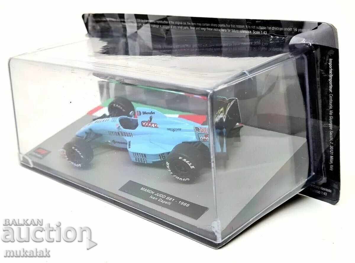 Auction  1:43 ATLAS MARCH JUDD 1988 IVAN CAPELLI Formula 1 Car