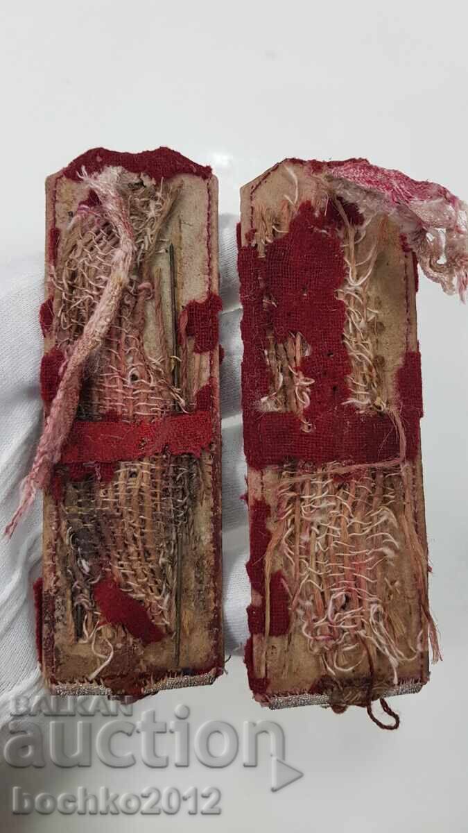 Български царски пагони Инженерни Войски - Борис III - 1936 - 6 Български царски пагони Инженерни Войски - Борис III - 1936 - 6