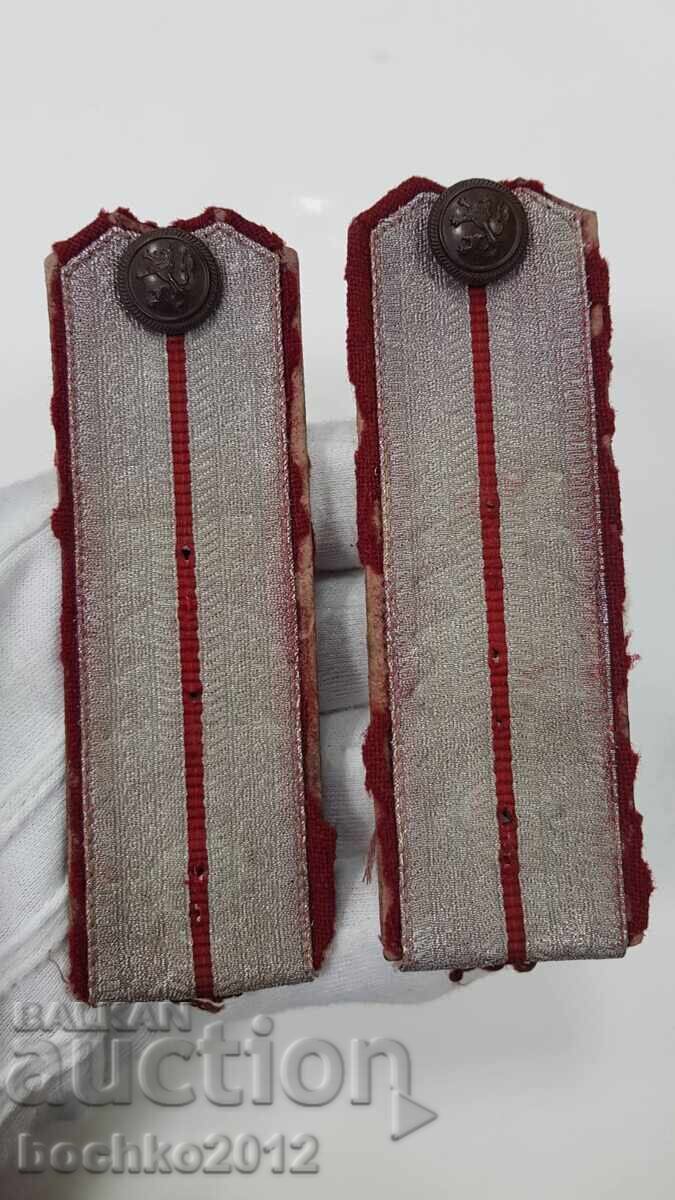 Български царски пагони Инженерни Войски - Борис III - 1936 Български царски пагони Инженерни Войски - Борис III - 1936