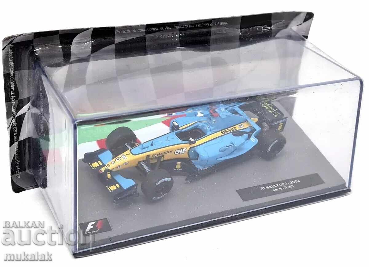 1:43 ATLAS RENAULT R24 - 2004 JARNO TRULLI FORMULA BOLID with price 55.00 BGN | € 28.12 1:43 ATLAS RENAULT R24 - 2004 JARNO TRULLI FORMULA BOLID with price 55.00 BGN | € 28.12